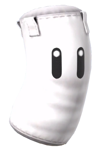 a sandbag from smash bros melee